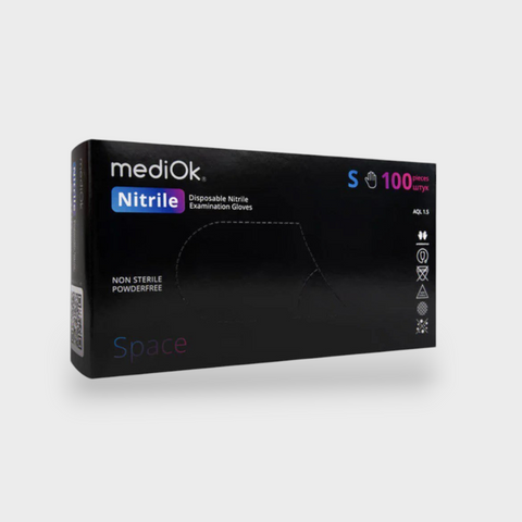 Рукавички MediOK Black S 1436 фото